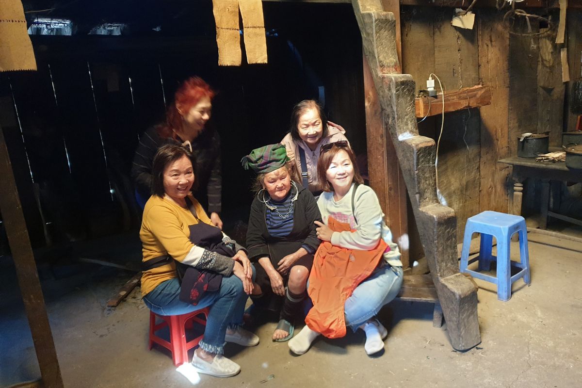 Black Hmong at Sin Chai Village Sapa
