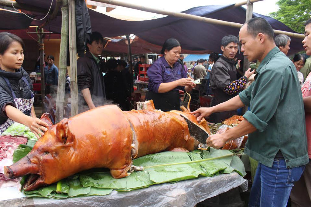 Grilled Pork at Bac Son Valley