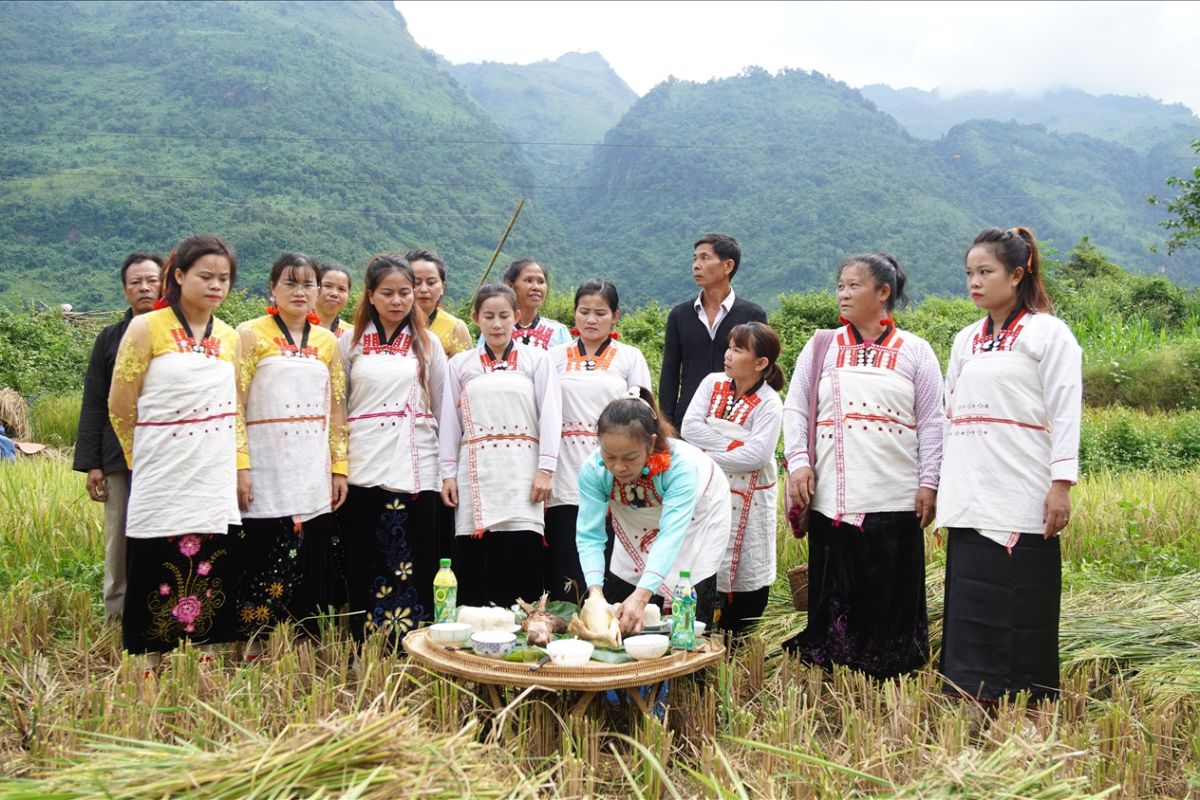 Mang Ethnic minority group Lai Chau Vietnam 