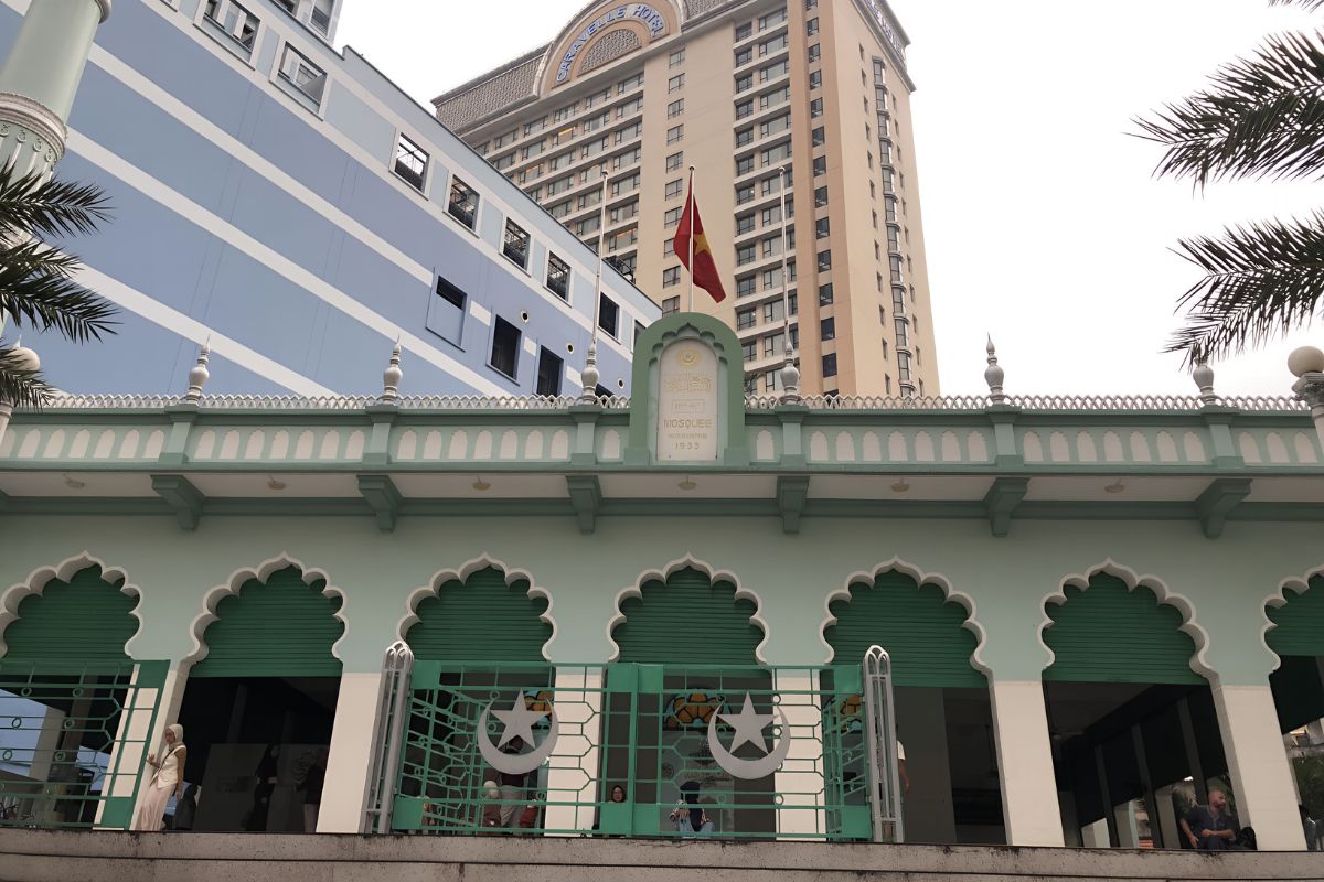Minh Mosque in Saigon Vietnam Hlalal Tours 