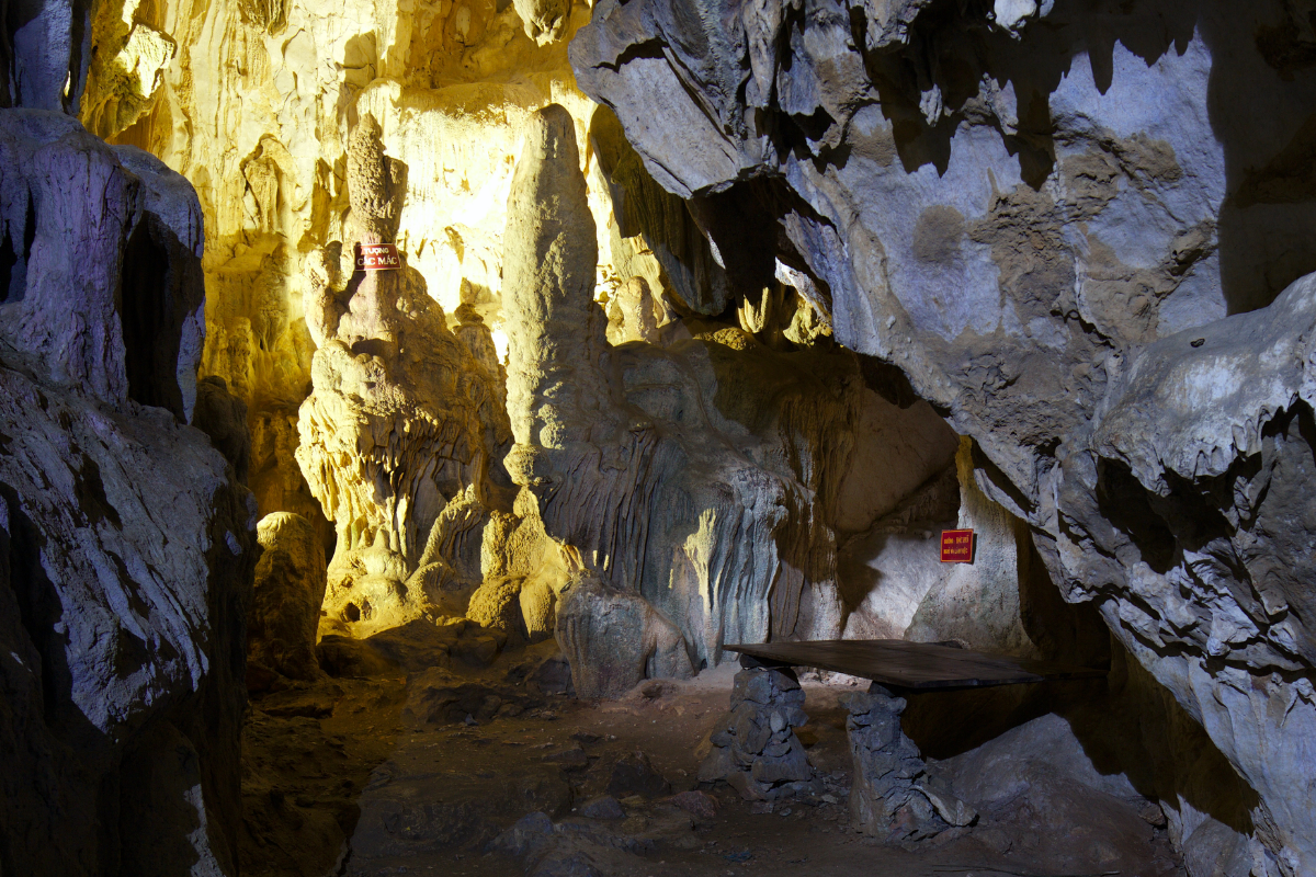 Pac Bo Cave where President Ho Chi Minh lived and worked in 1941