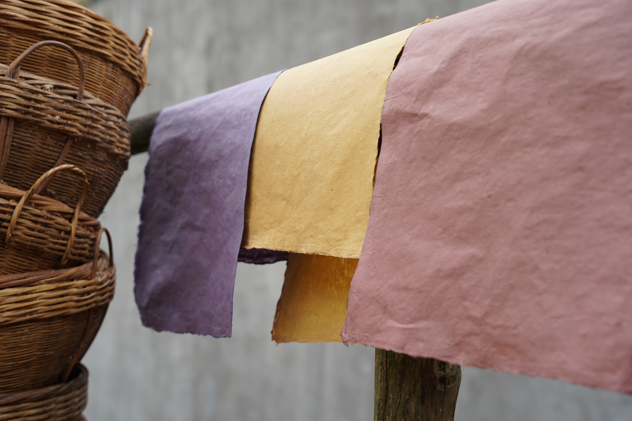 Handmade paper at village Nung An, Cao Bang 
