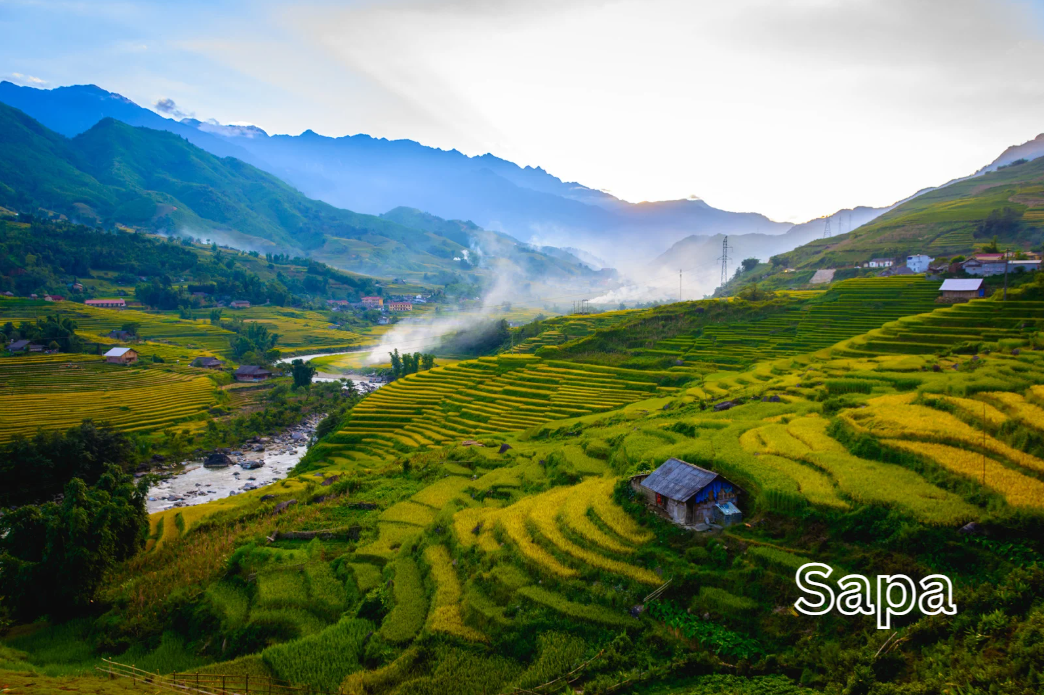 Northern Vietnam in summer Sapa