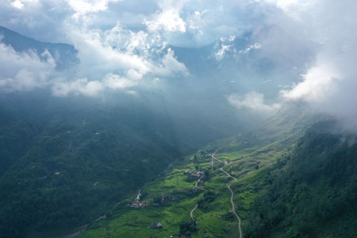 Over view of Sin Chai Village Sapa