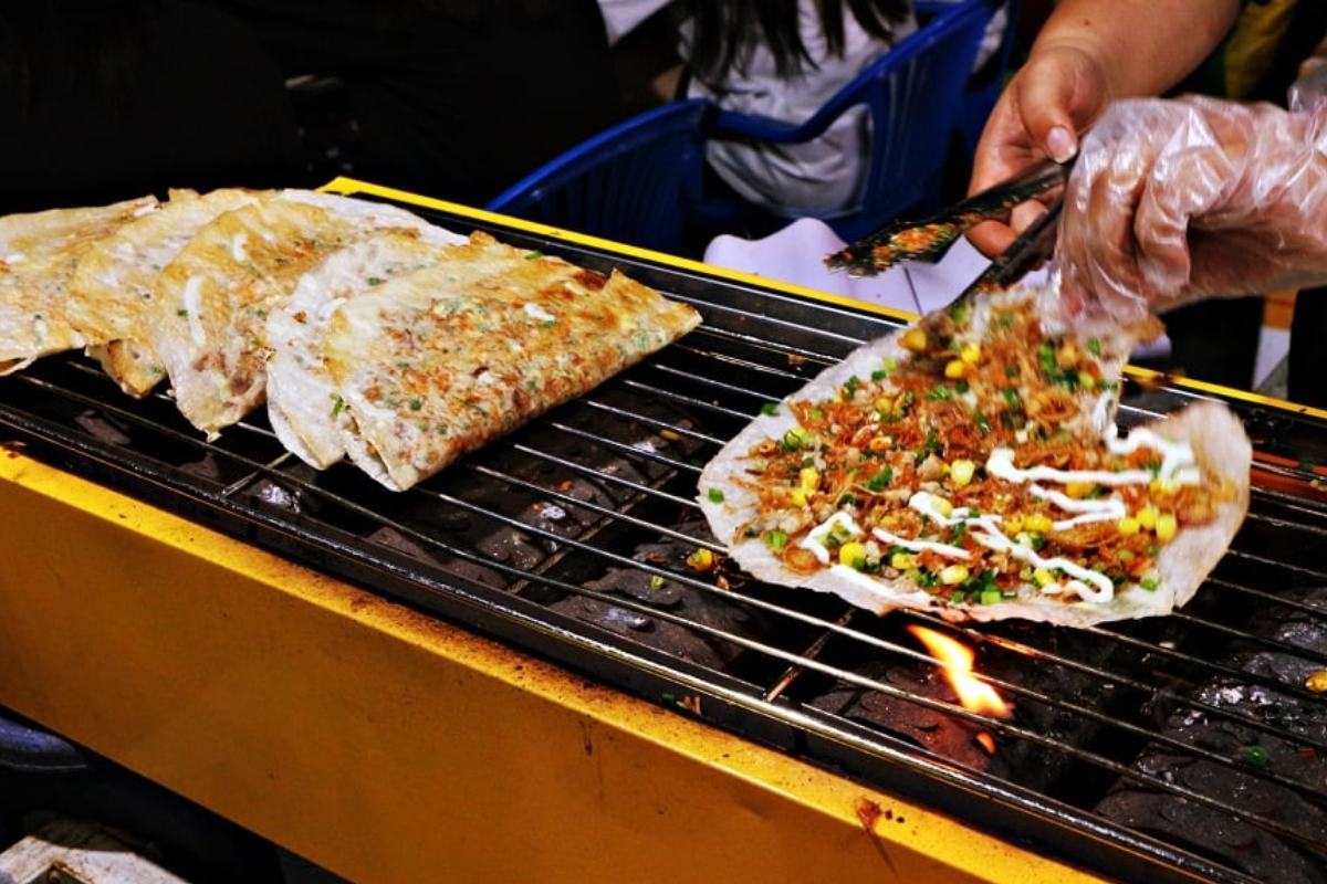 Delicious food at Dalat Night Market