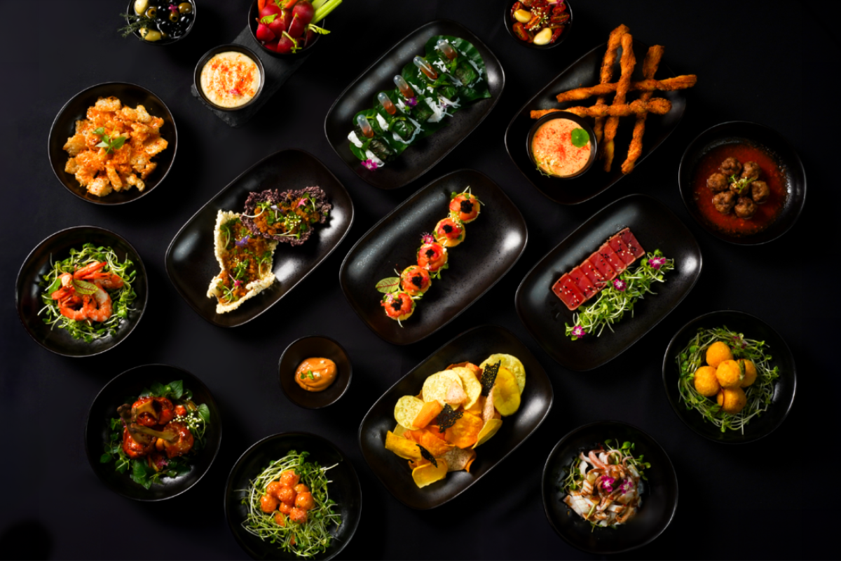 Dishes in Sunset Lounge Menu