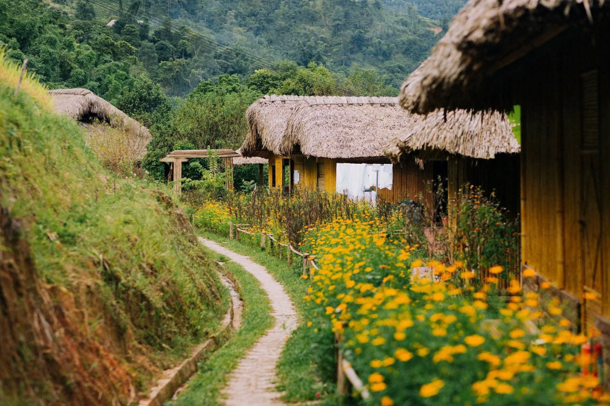 Traditional homestay in Ha Giang’s mountainous region