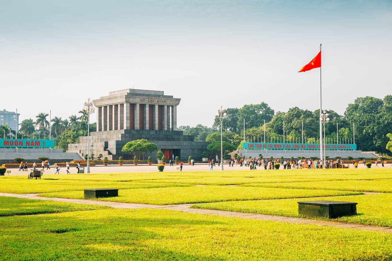 Ho Chi Minh Mausoleum places to visit in Hanoi