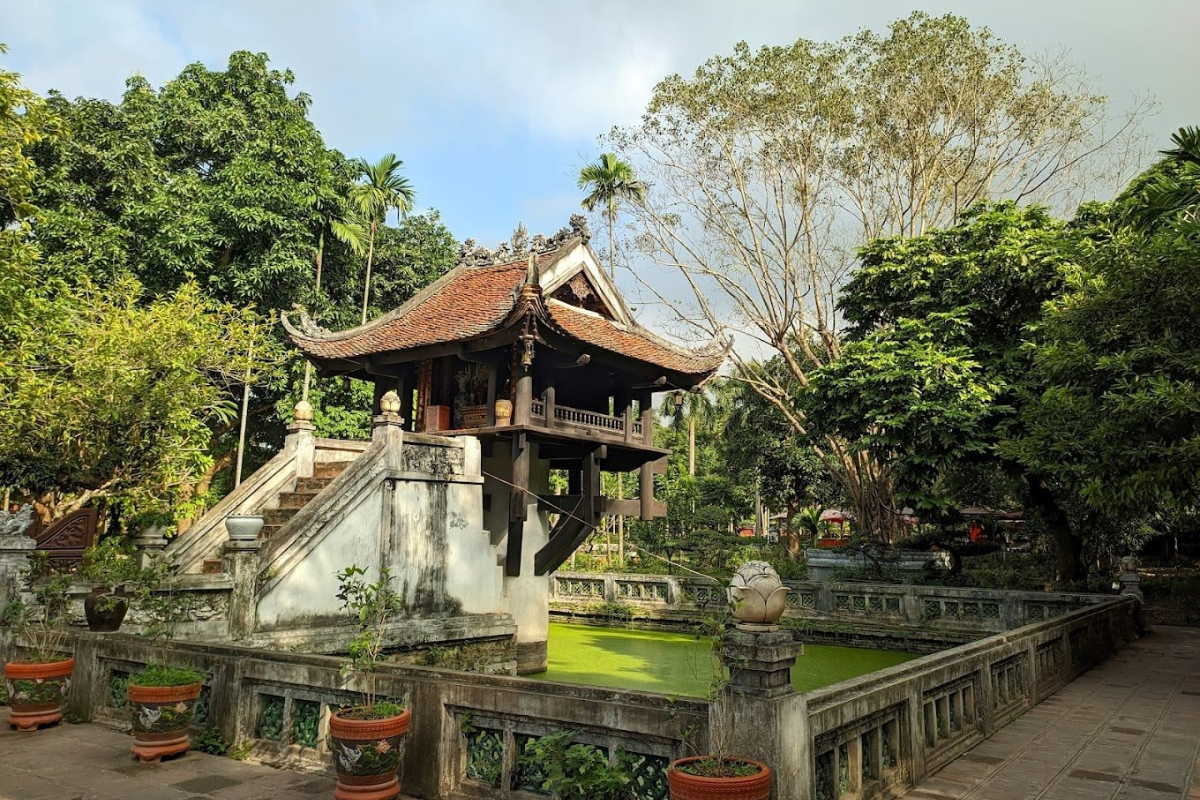 One Pillar Pagoda in Hanoi