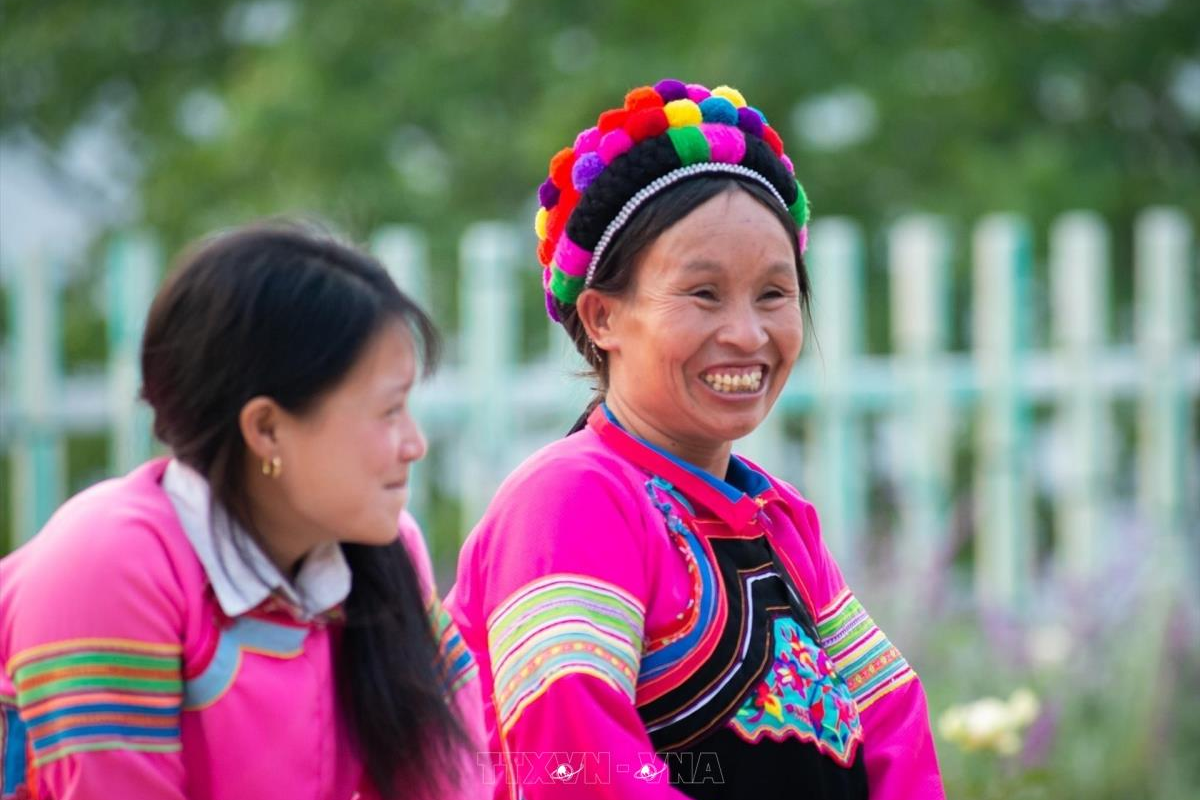 Phu La people on a Ha Giang 