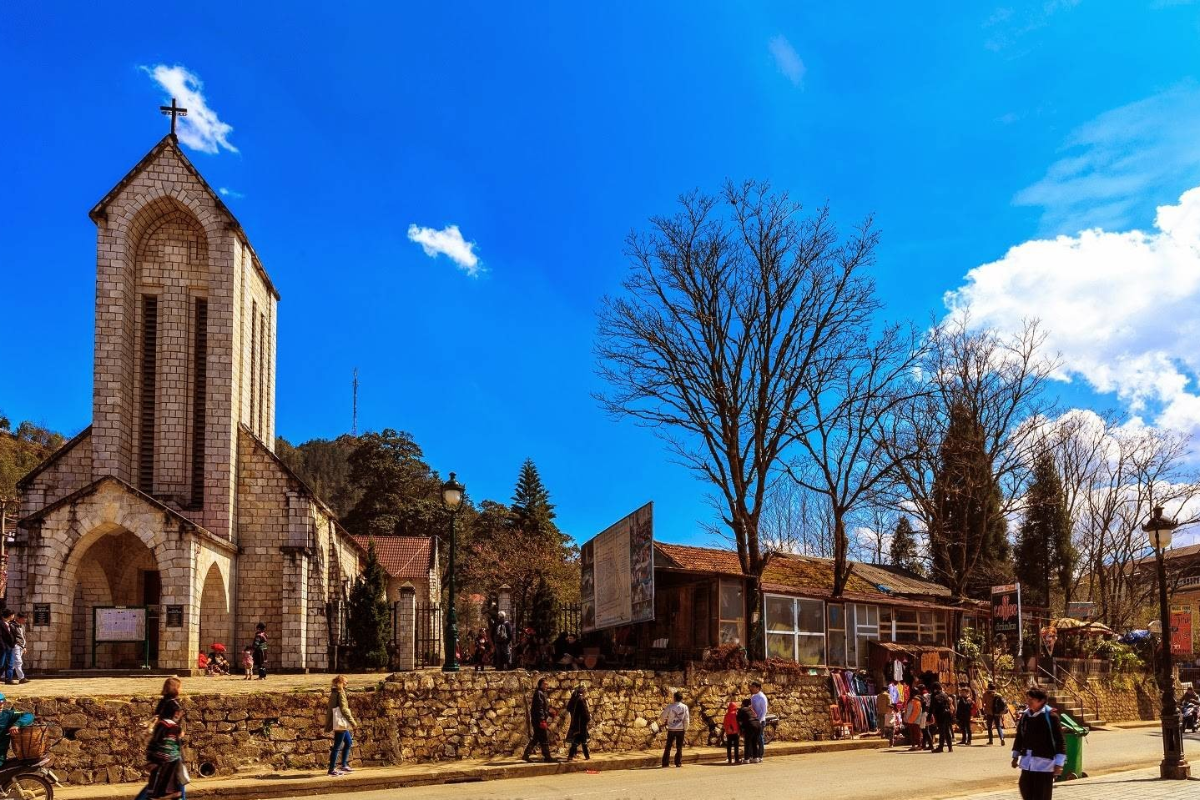 Sapa Stone Church, a historic landmark