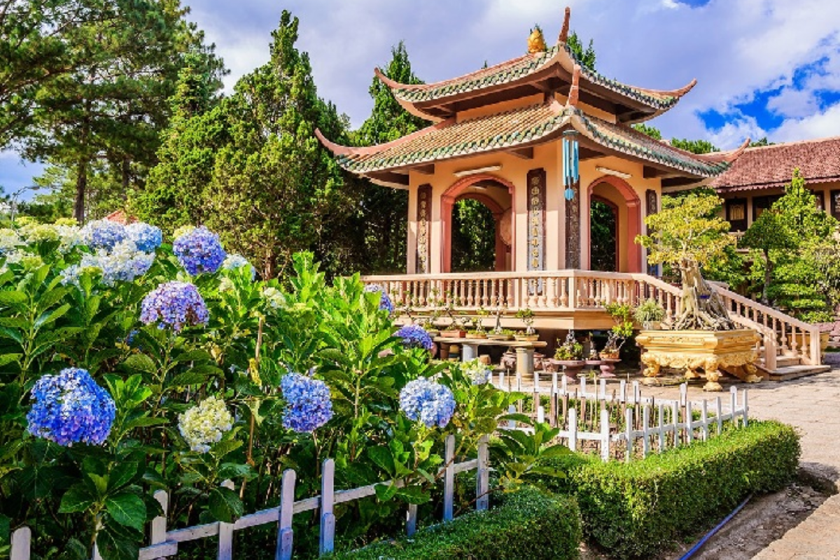 Truc Lam Zen Monastery view